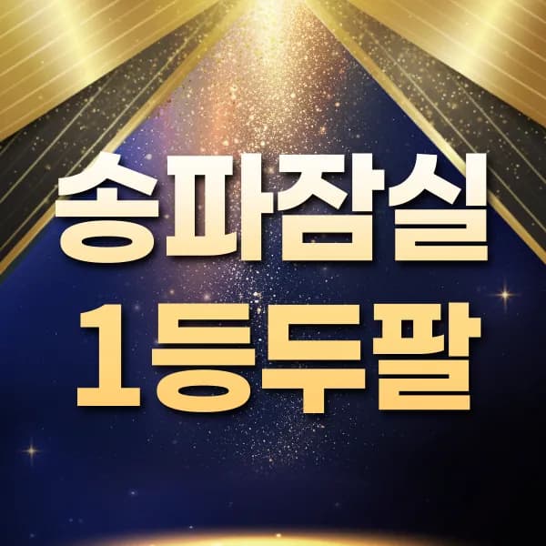 송파잠실1등두팔